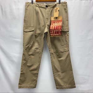 Dockers sz:36W x 30L Tan Kahki Diem D2-Straight Fit Cargo Pants